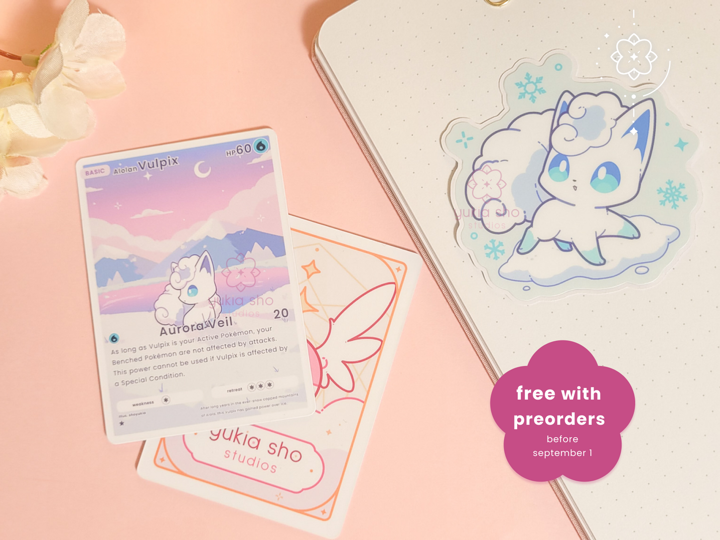 [preorder] snowy mountains tcg binder