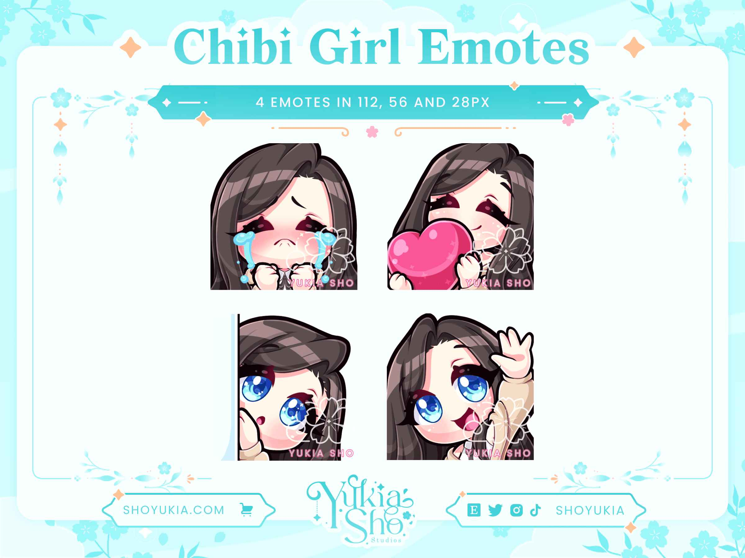 Chibi Emotes Reference Premade Chibi Emotes – Yukia Sho Studios Ltd.
