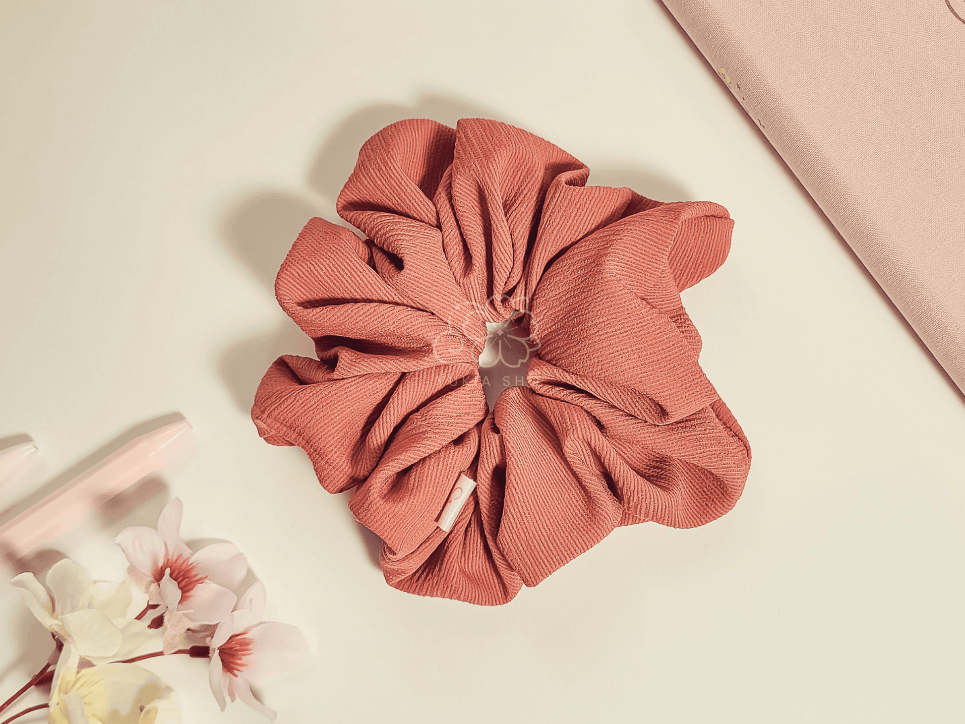 Blush Fluffy XXL Scrunchie - Yukia Sho Studios Ltd.