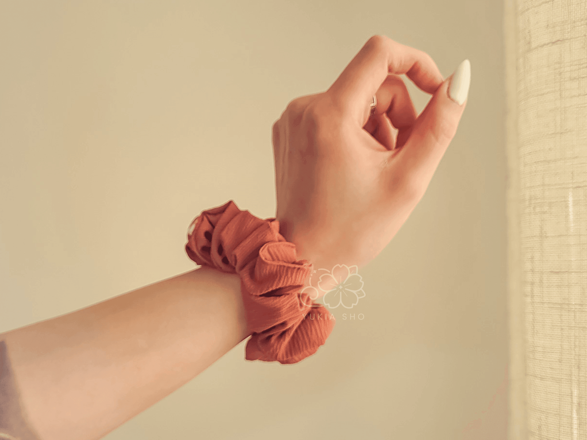 Blush Mini Scrunchie - Yukia Sho Studios Ltd.