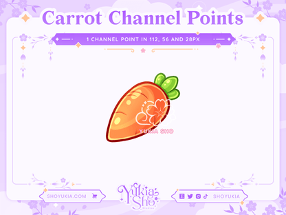 Carrot Channel Points - Yukia Sho Studios