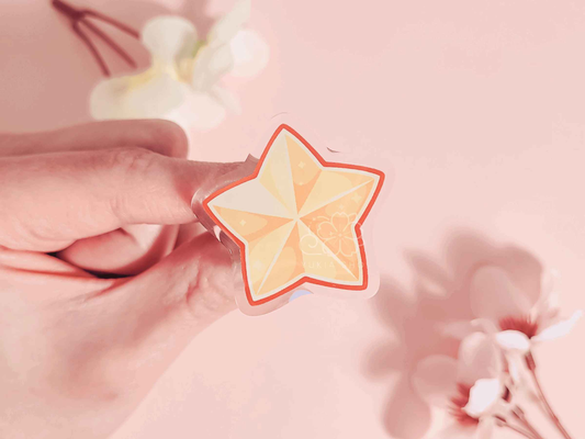 Cosmic Stars Star 1.5" Acrylic Pin