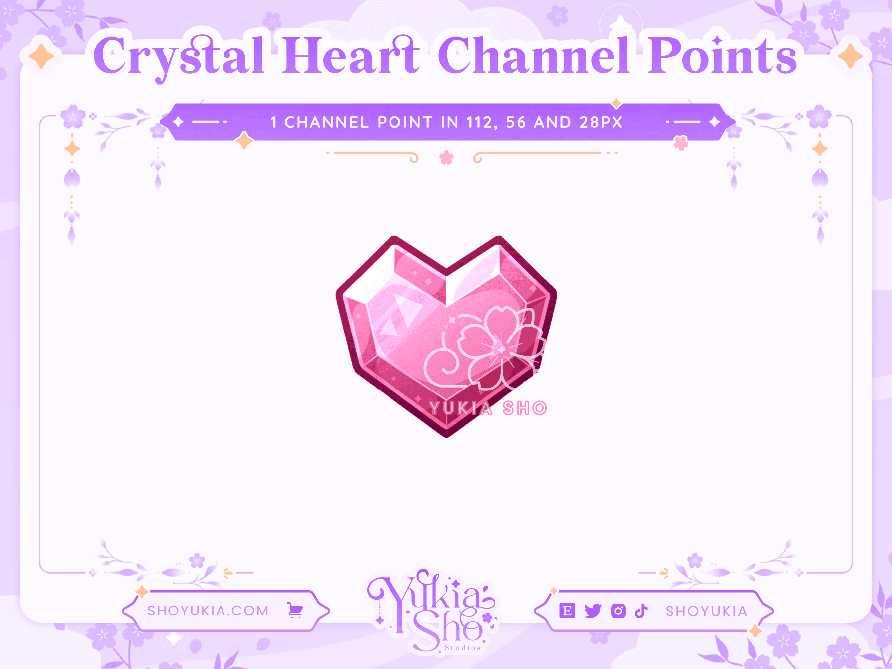 Twitch Channel Points Icons – Unique Designs for Streamers – Yukia Sho ...