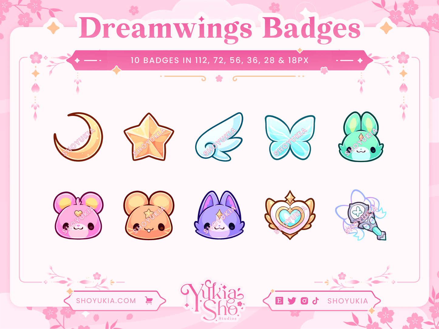 Valorant Dreamwings Sub Badges