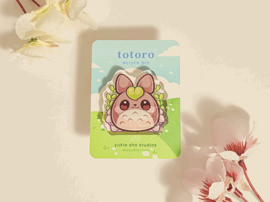 Forest Spirit 1.5" Acrylic Pin