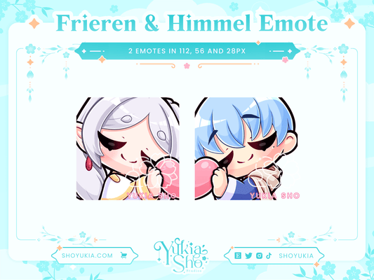 Frie & Himmel Heart Emotes - Yukia Sho Studios Ltd.