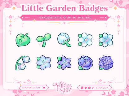 Little Garden Sub Badges