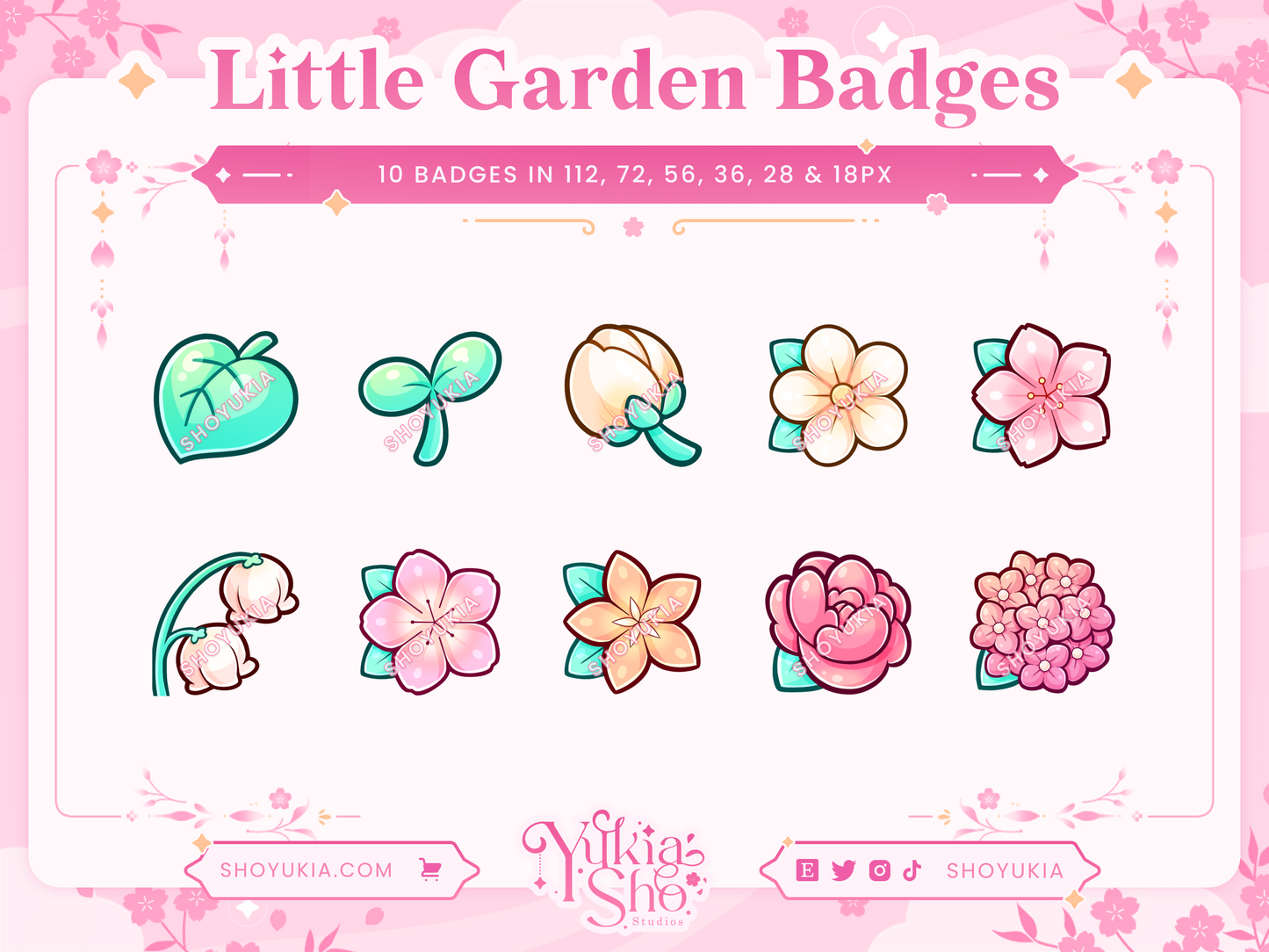 Little Garden Sub Badges