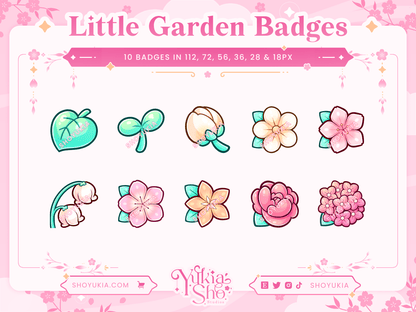 Little Garden Sub Badges