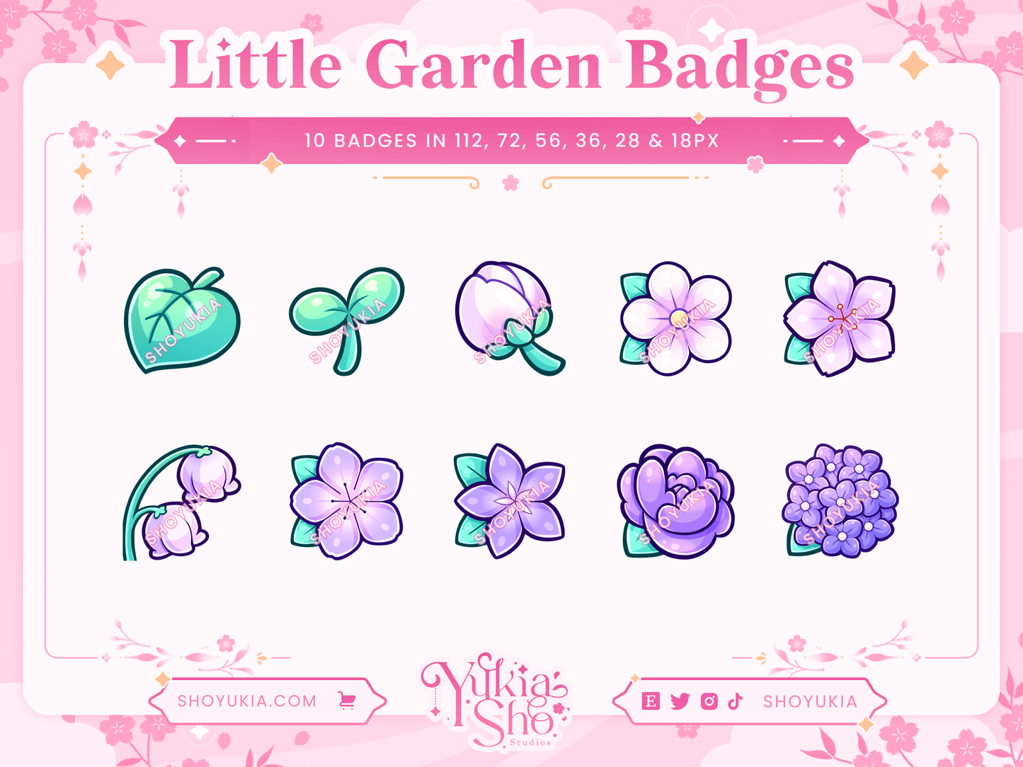 Little Garden Sub Badges