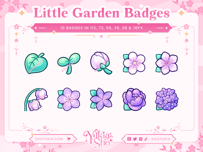 Little Garden Sub Badges