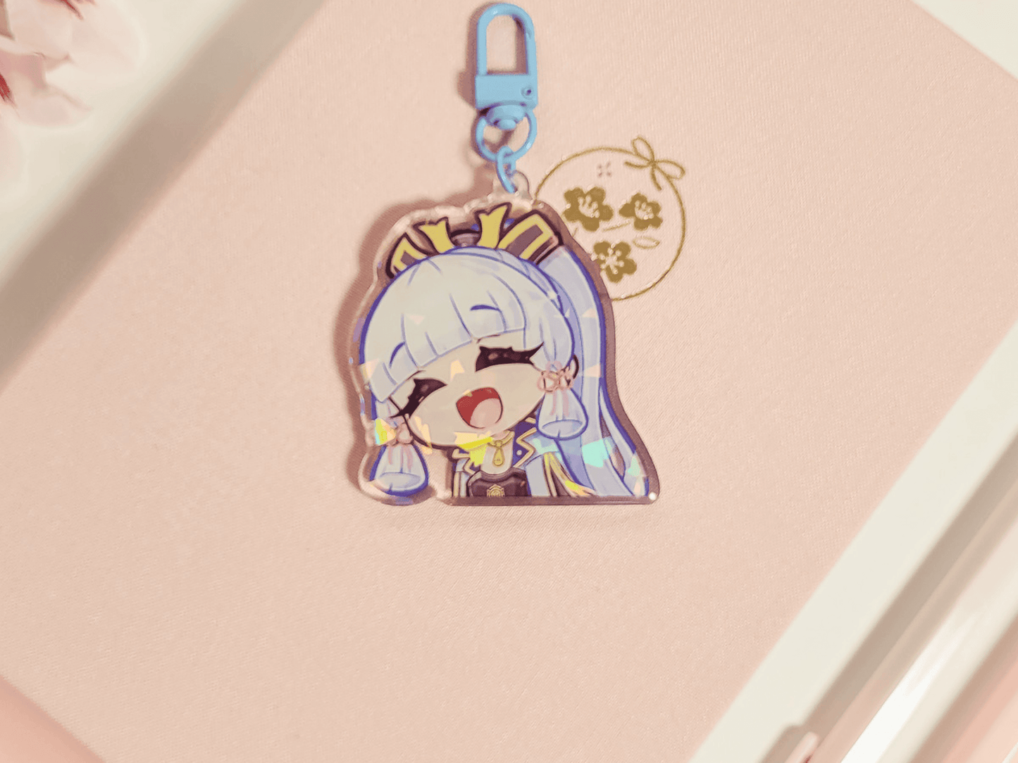 Genshin Impact Ayaka Ayaya 2.5" Acrylic Keychain Charm - Yukia Sho Studios Ltd.