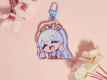 Genshin Impact Ayaka Ayaya 2.5" Acrylic Keychain Charm - Yukia Sho Studios Ltd.