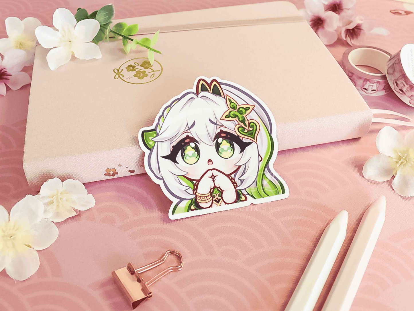 Genshin Impact Nahida 3" Vinyl Stickers