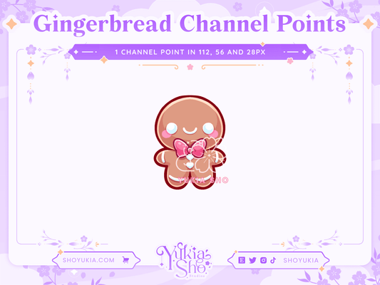 Gingerbread Channel Points - Yukia Sho Studios Ltd.