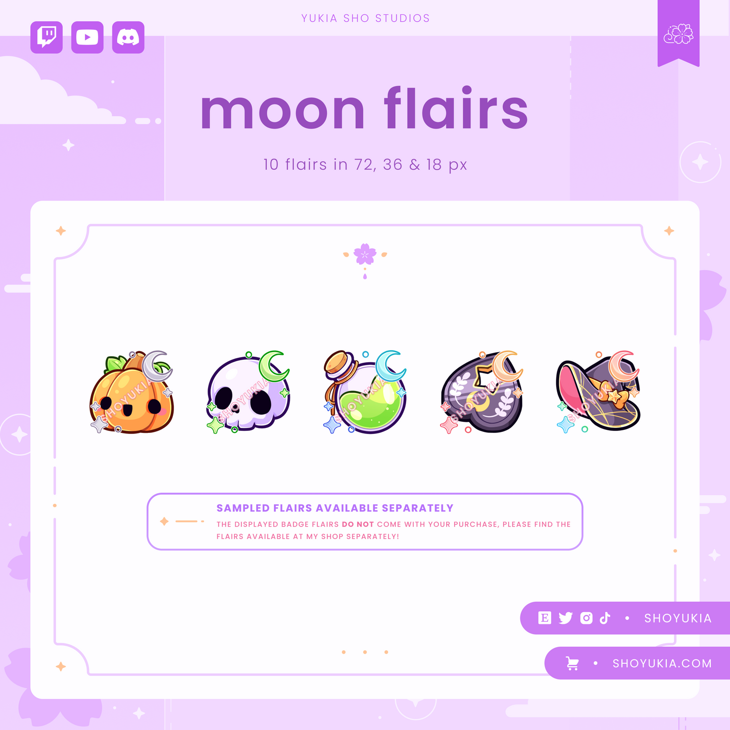 Halloween Sub Badges