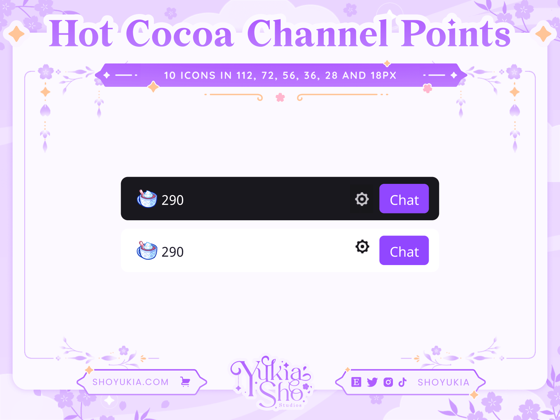 Hot Cocoa Channel Points - Yukia Sho Studios Ltd.