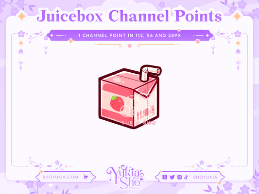 Juicebox Channel Points - Yukia Sho Studios Ltd.