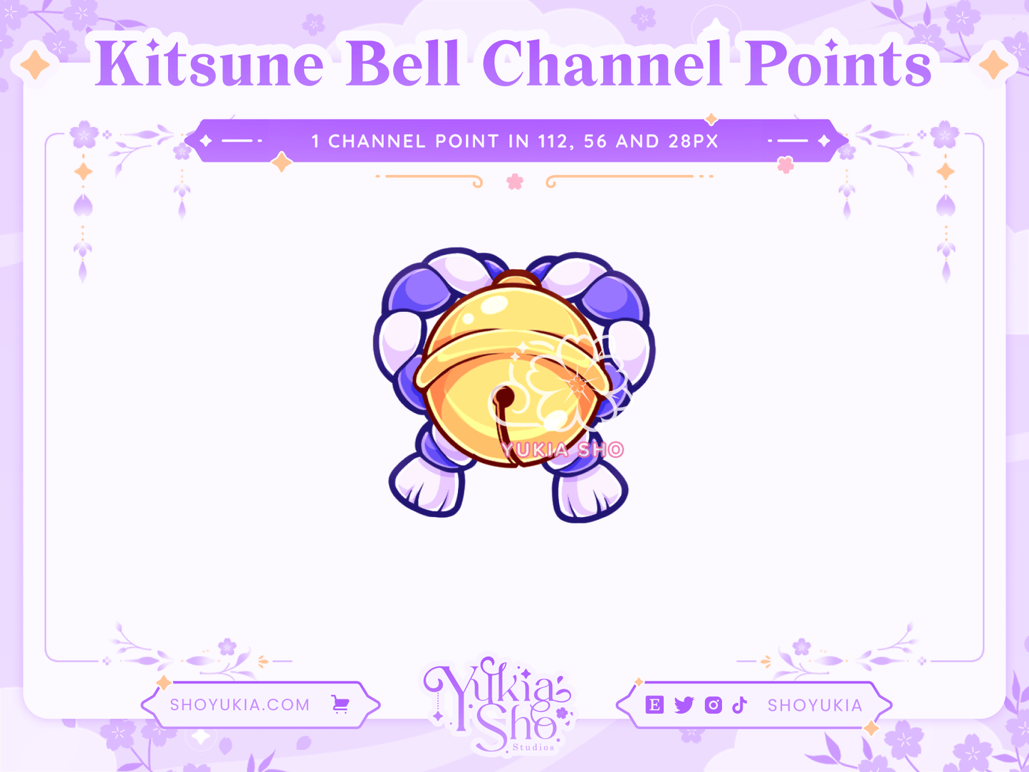 Kitsune Bell Channel Points - Yukia Sho Studios