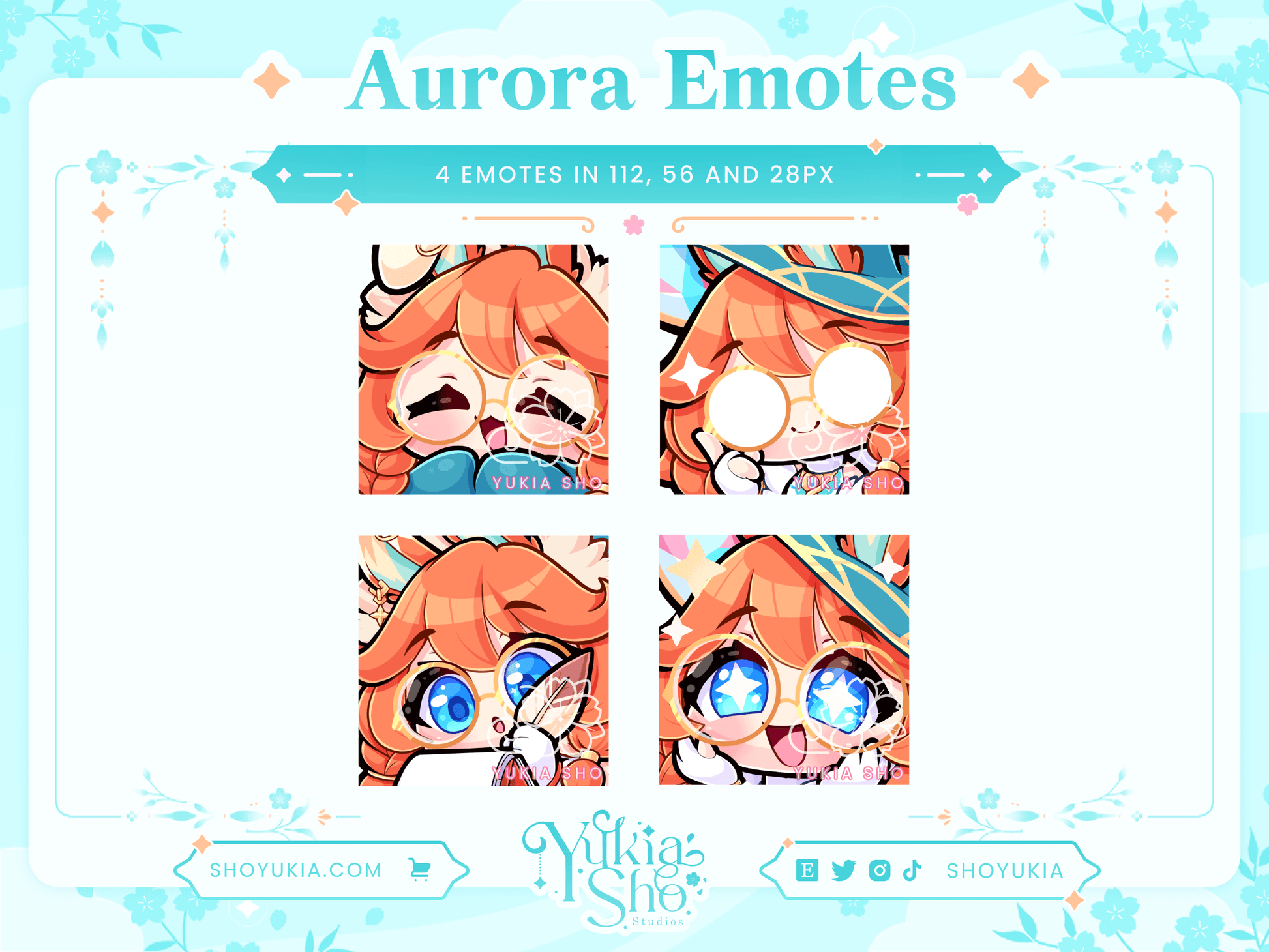 League of Legends Aurora Emotes - Yukia Sho Studios Ltd.