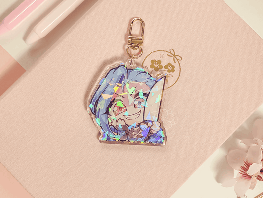 League of Legends Jinx 2.5" Acrylic Keychain Charm - Yukia Sho Studios Ltd.