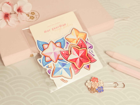 League of Legends Star Guardian Emblems (Set 1) 2" Vinyl Stickers