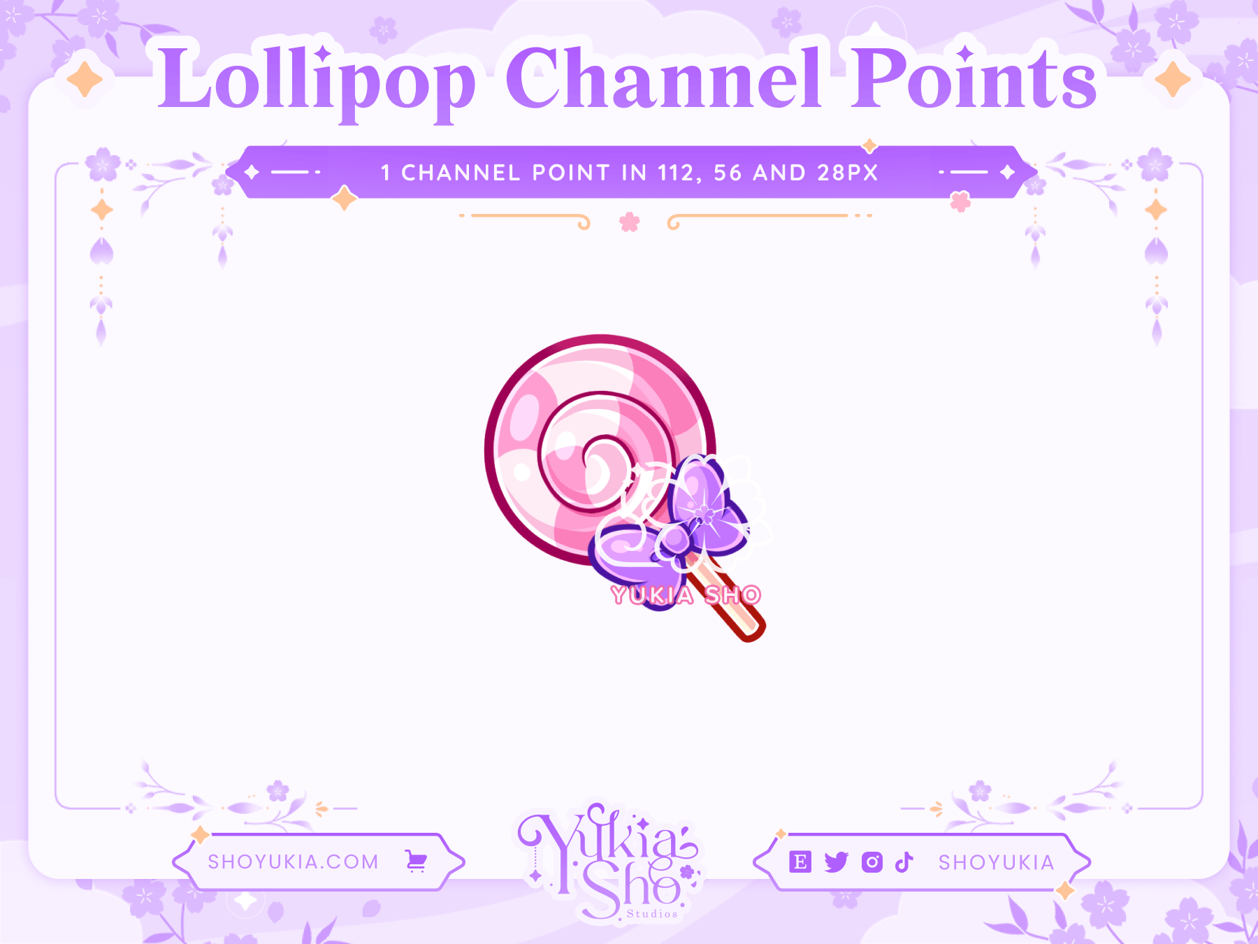 Lollipop Channel Points - Yukia Sho Studios