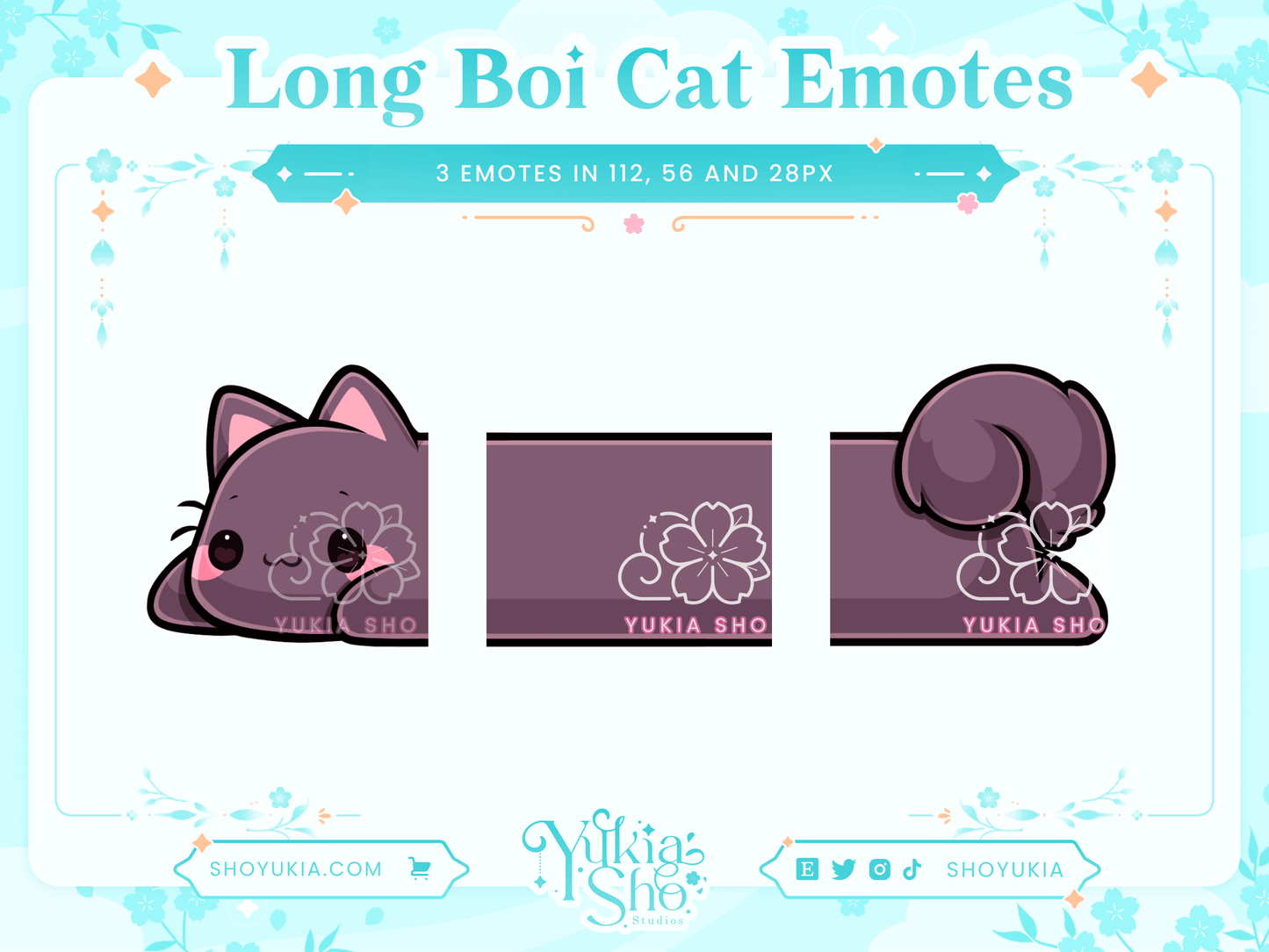 LongBoi Cat Emote (Horizontal) - Yukia Sho Studios Ltd.
