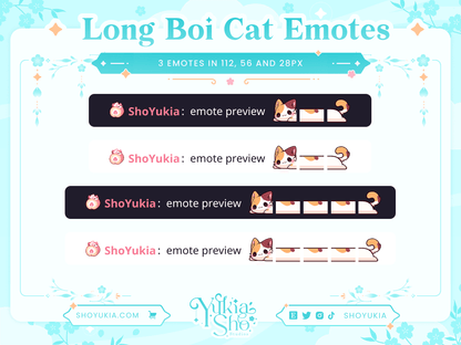 LongBoi Cat Emote (Horizontal) - Yukia Sho Studios Ltd.