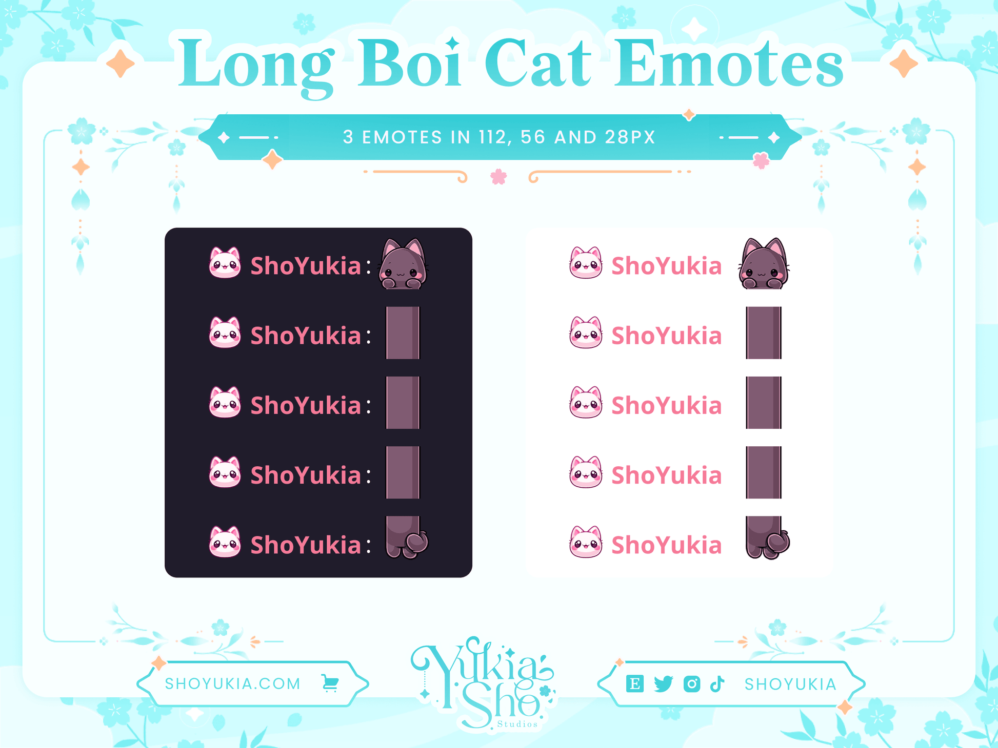 LongBoi Cat Emote (Vertical) - Yukia Sho Studios Ltd.