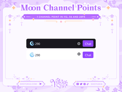 Moon Channel Points - Yukia Sho Studios