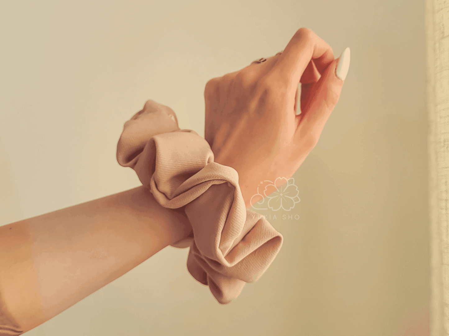 Nude Fluffy XXL Scrunchie - Yukia Sho Studios Ltd.