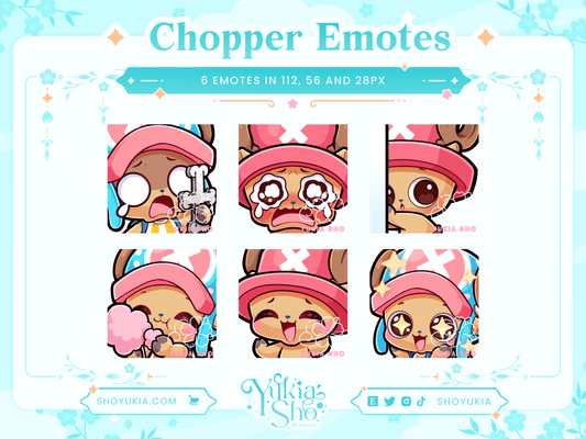 OP Choppie Emotes - Yukia Sho Studios Ltd.