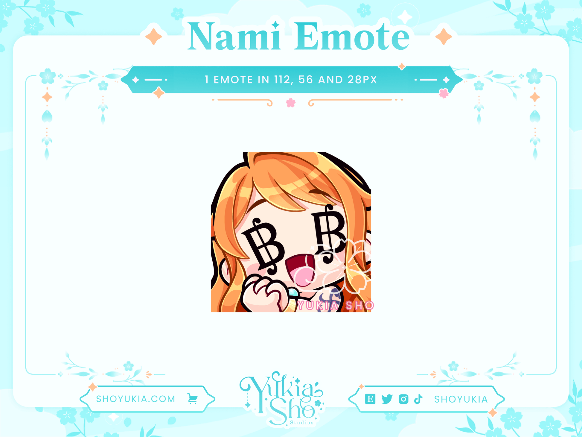 OP Nami Emotes - Yukia Sho Studios Ltd.