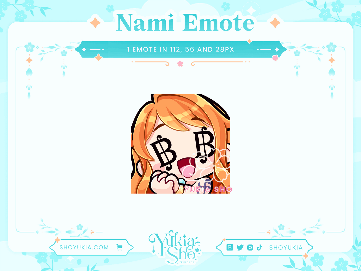 OP Nami Emotes - Yukia Sho Studios Ltd.