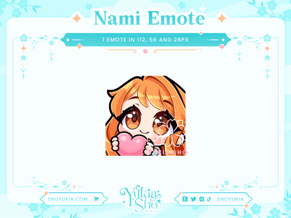 OP Nami Emotes - Yukia Sho Studios Ltd.