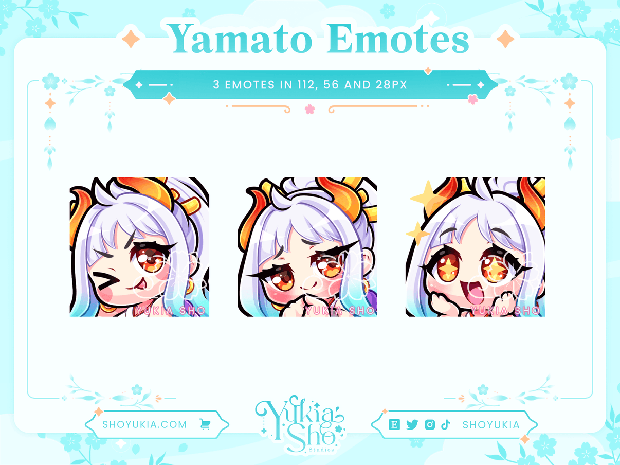 Premade Twitch, YouTube & Discord Emotes | High-Quality Emotes – Yukia ...