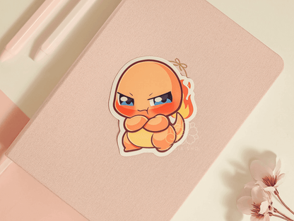 PKMN Gen 1 Starter 3" Vinyl Stickers - Yukia Sho Studios Ltd.