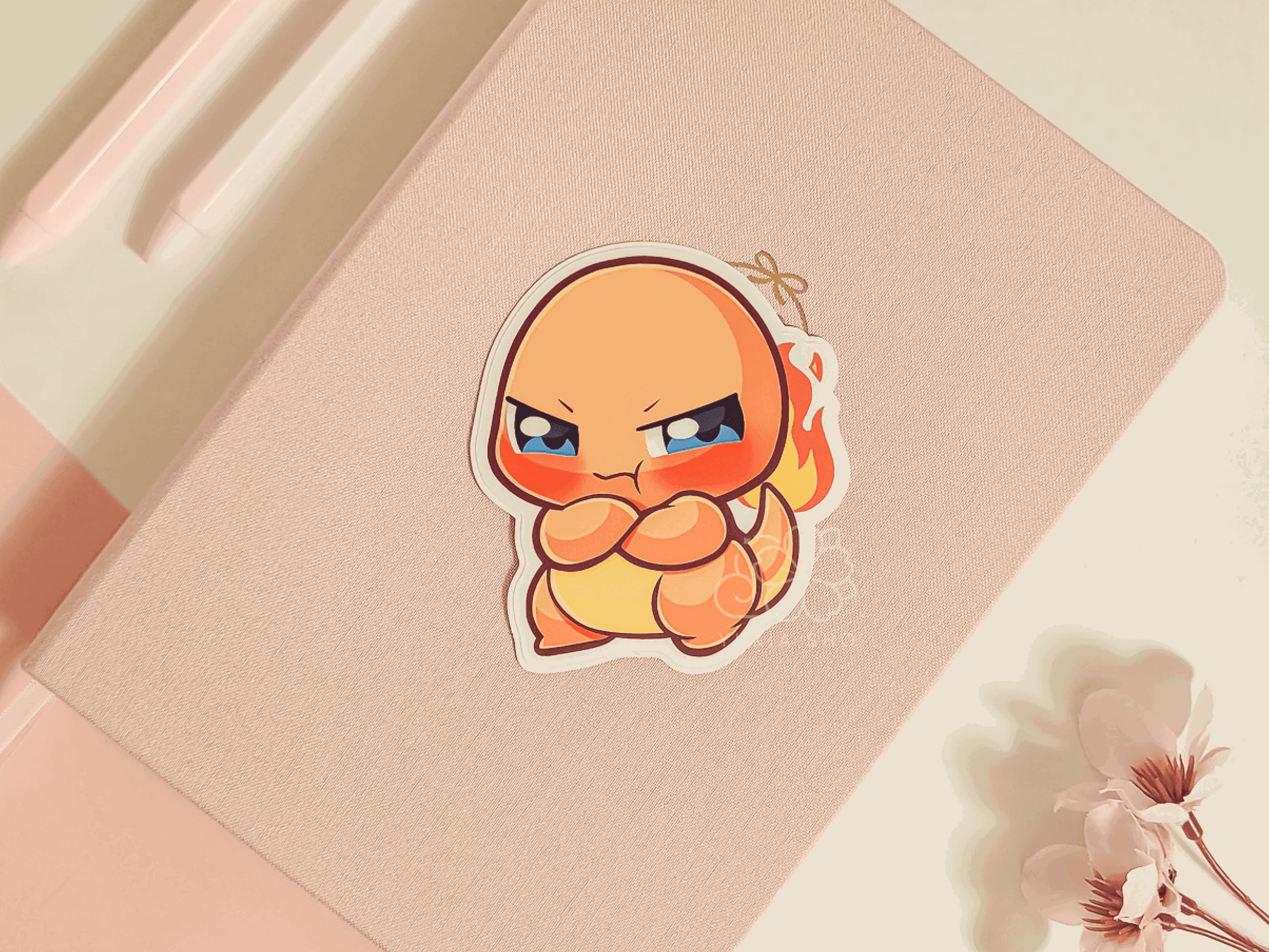 PKMN Gen 1 Starter 3" Vinyl Stickers - Yukia Sho Studios Ltd.