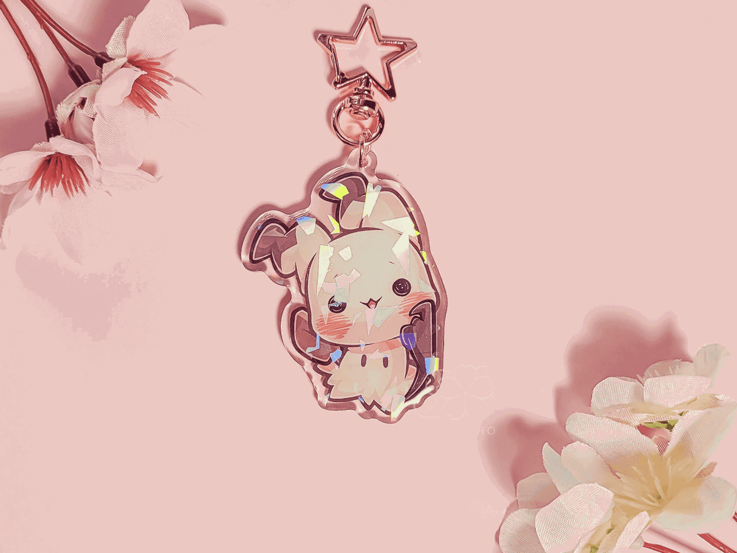 PKMN Mimikyu 2.5" Acrylic Keychain Charm - Yukia Sho Studios Ltd.