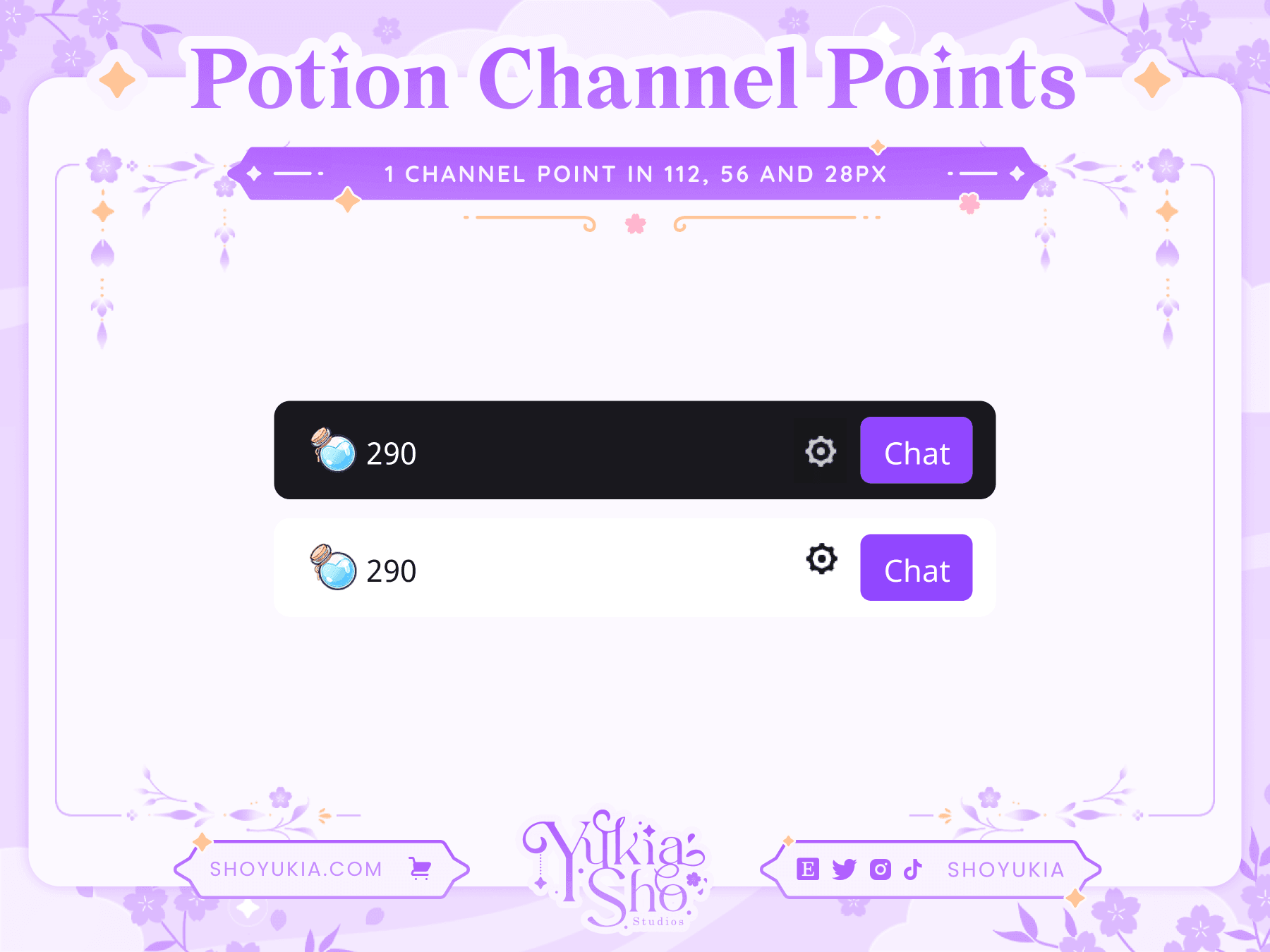 Potion Channel Points - Yukia Sho Studios Ltd.