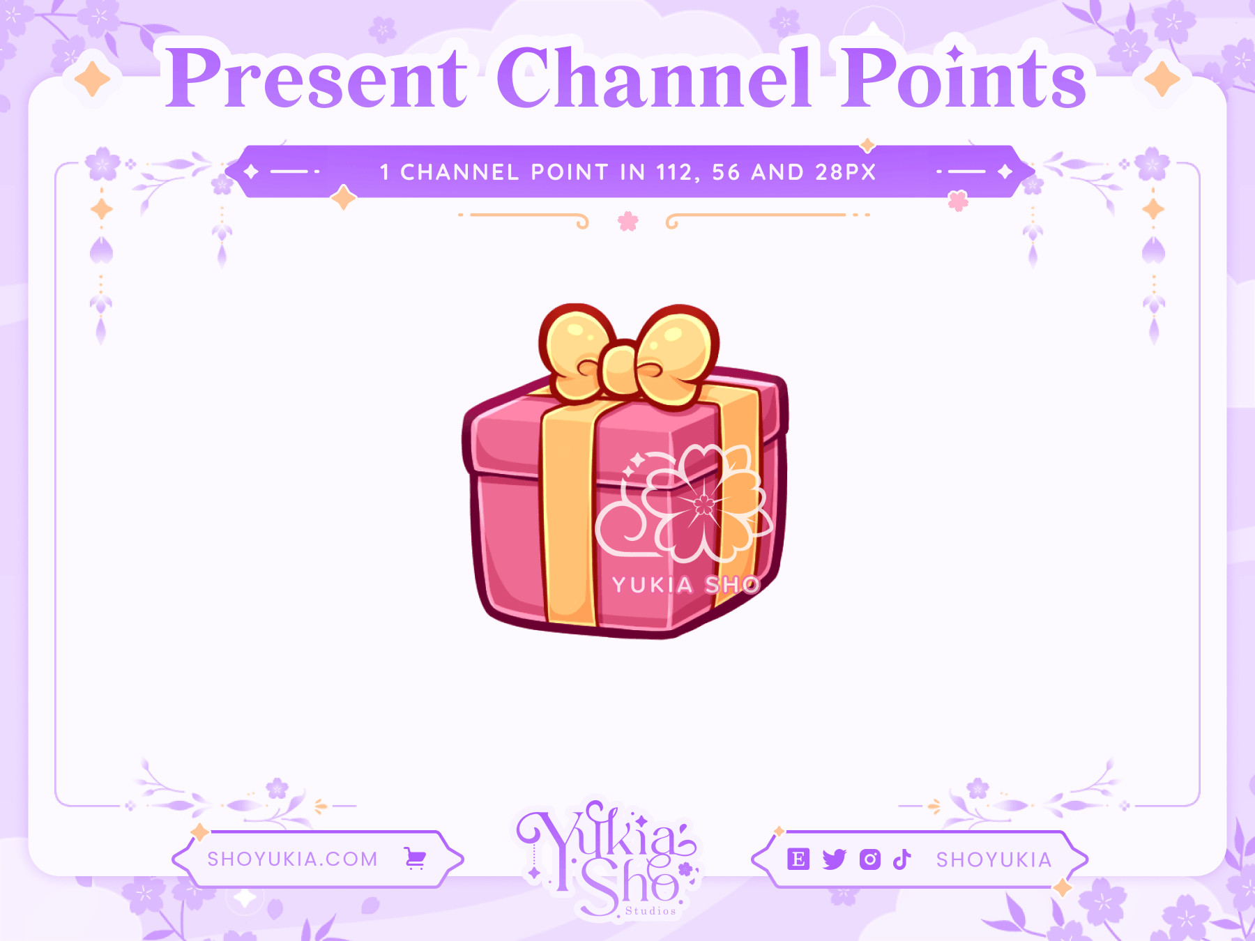Present Channel Points for Twitch - Yukia Sho Studios