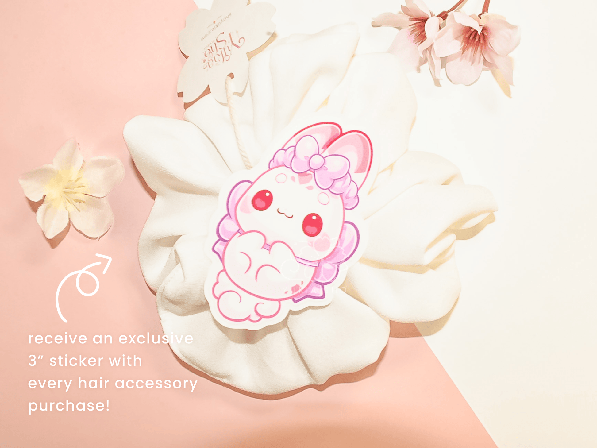 Rose Mini Scrunchie - Yukia Sho Studios Ltd.
