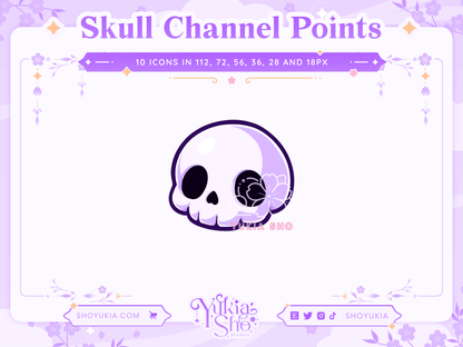 Skull Channel Points - Yukia Sho Studios Ltd.