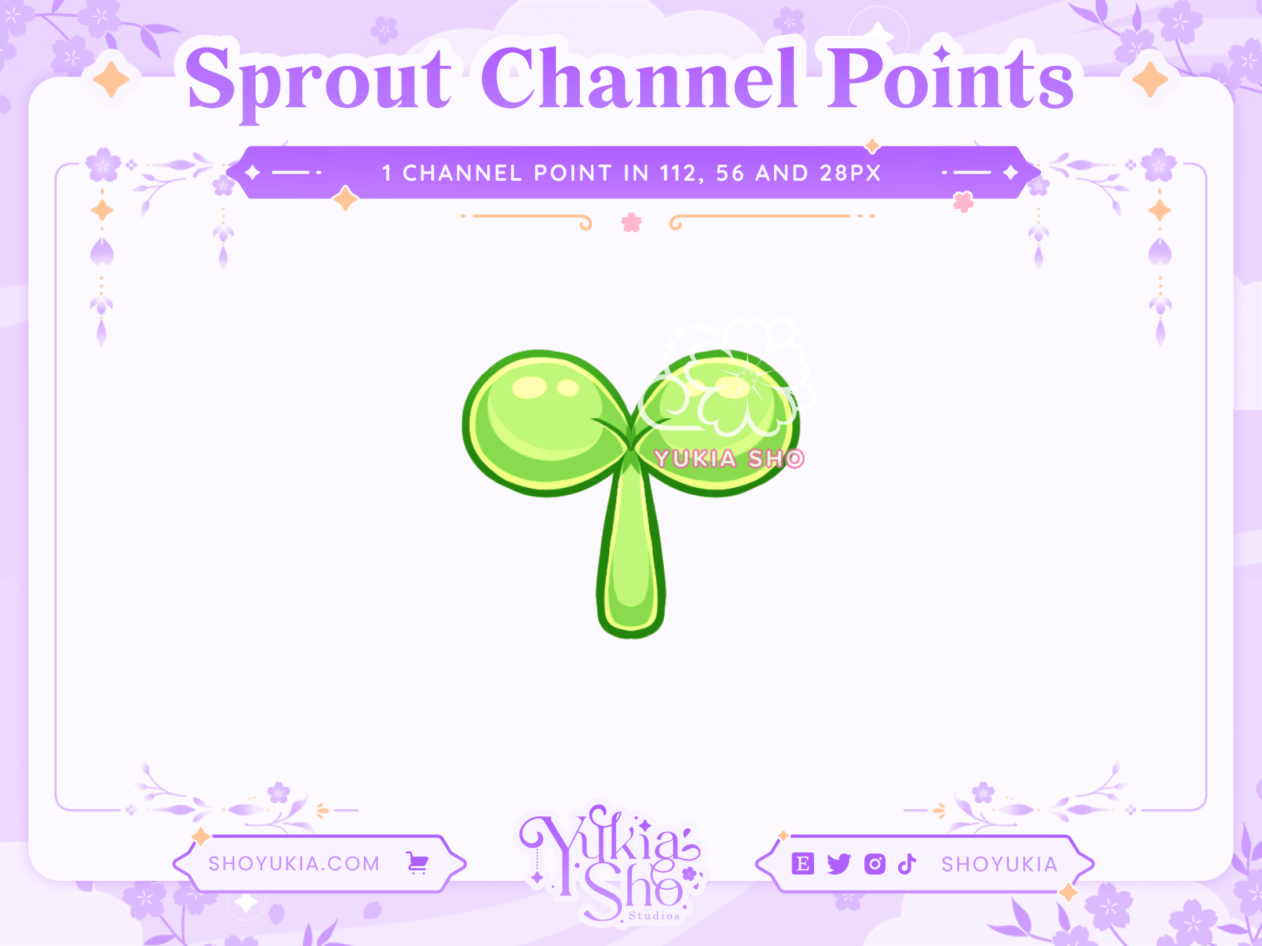 Sprout Channel Points - Yukia Sho Studios
