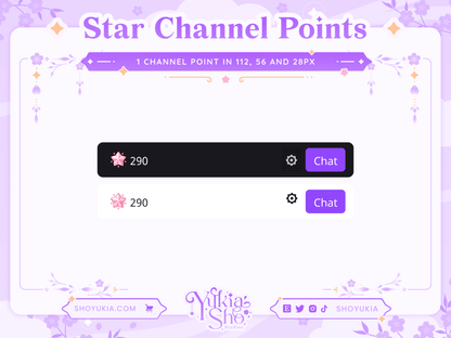 Star Channel Points - Yukia Sho Studios