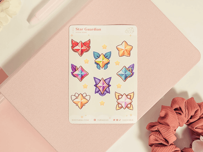 Star Guardian Emblems (Set 2) Mini Sticker Sheet - Yukia Sho Studios Ltd.