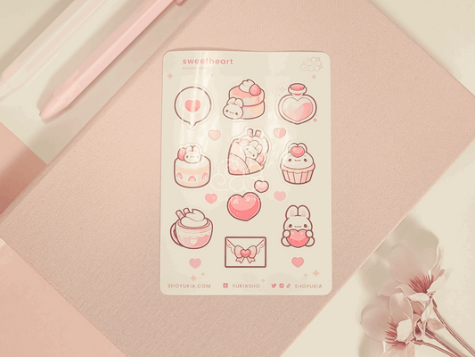 Sweetheart Mini Sticker Sheet