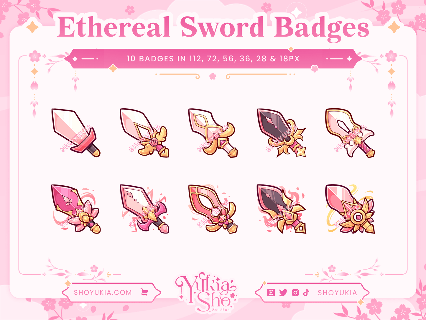 Ethereal Sword Sub Badges