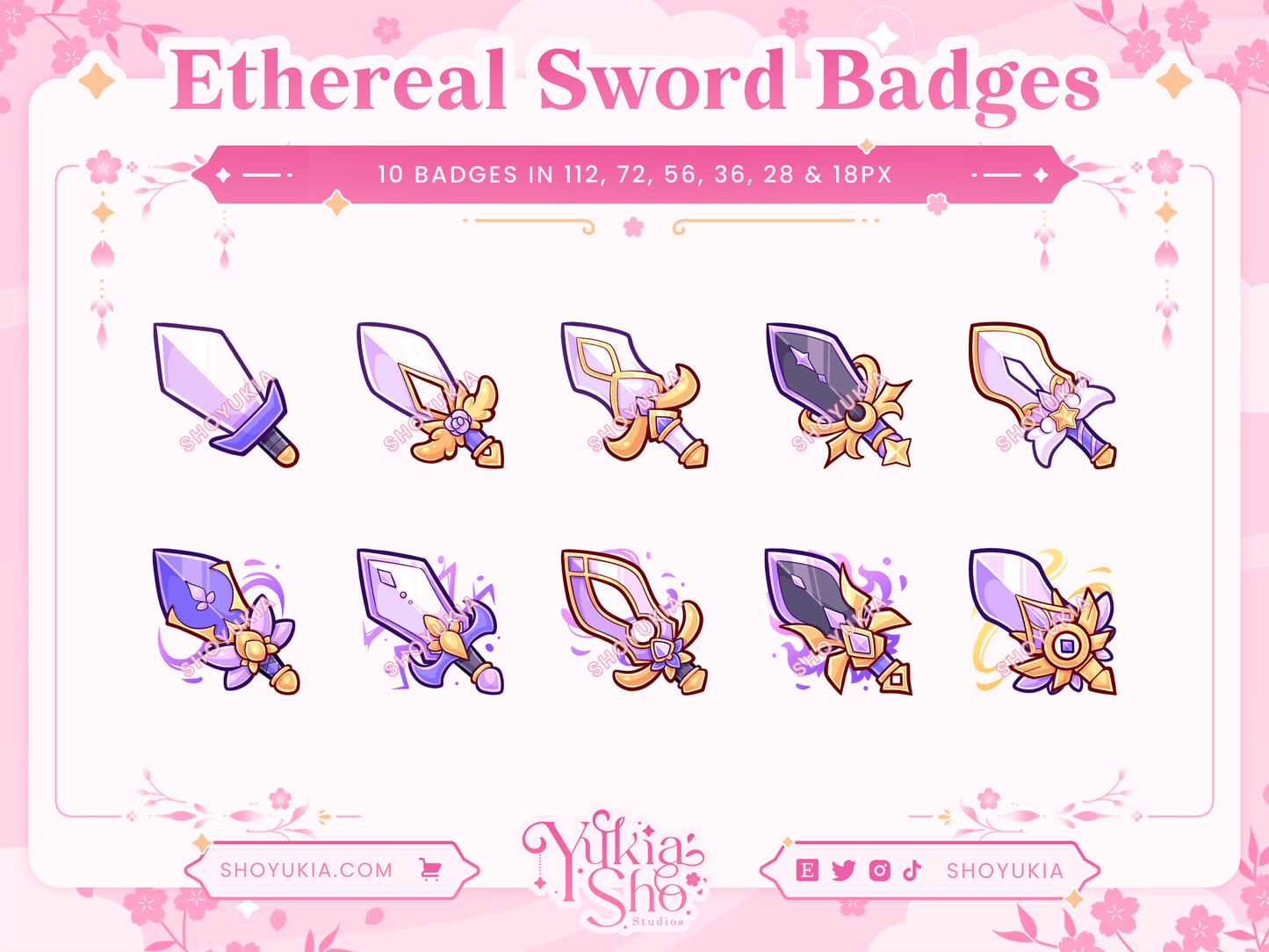 Ethereal Sword Sub Badges